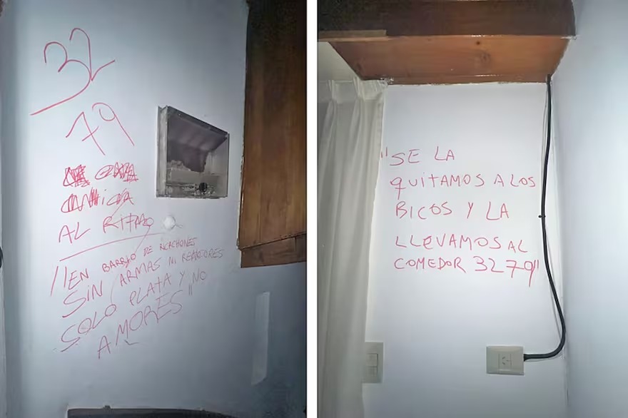 Torturaron a un jubilado, le robaron los ahorros de toda la vida y le dejaron pintadas al estilo "Robo del Siglo"