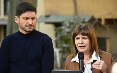 Maximiliano Pullaro y Patricia Bullrich