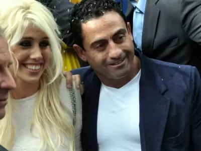 Wanda Nara abandon a su to en la crcel tras ser condenado por agresin sexual