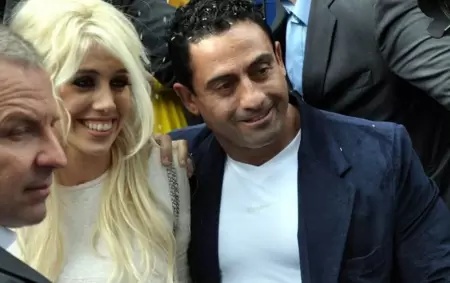 Wanda Nara abandon a su to en la crcel tras ser condenado por agresin sexual