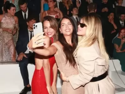 Pampita, Zaira Nara y Wanda Nara