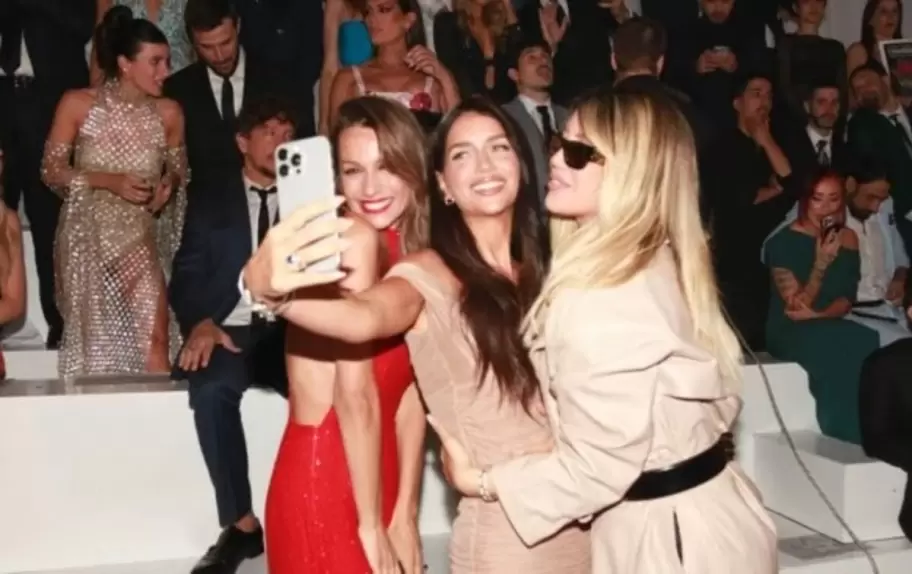 Pampita, Zaira Nara y Wanda Nara