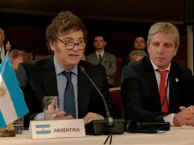 Caputo y Milei en el Mercosur