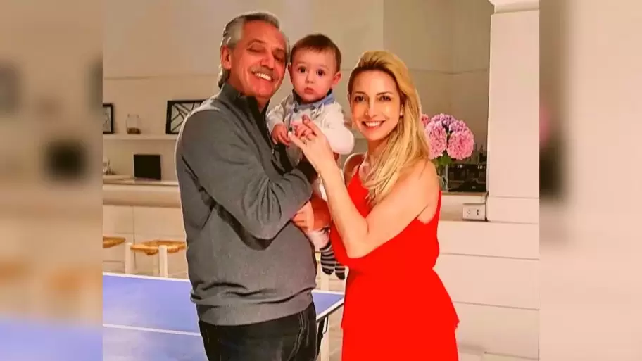 Fabiola, Alberto y el pequeño Francisco