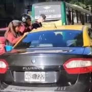 Pnico y locura en CABA: de la maana con cuatro choques al taxista que se "desmay" frente al Congreso