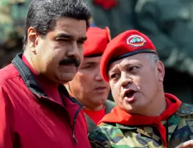 Nicolás Maduro y Diosdado Cabello.