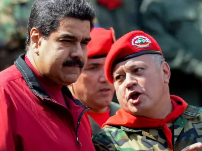 Nicolás Maduro y Diosdado Cabello.