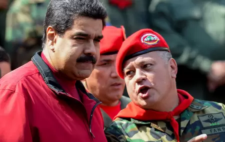 Nicols Maduro y Diosdado Cabello