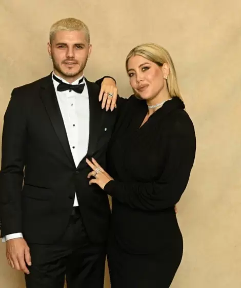 Mauro Icardi y Wanda Nara