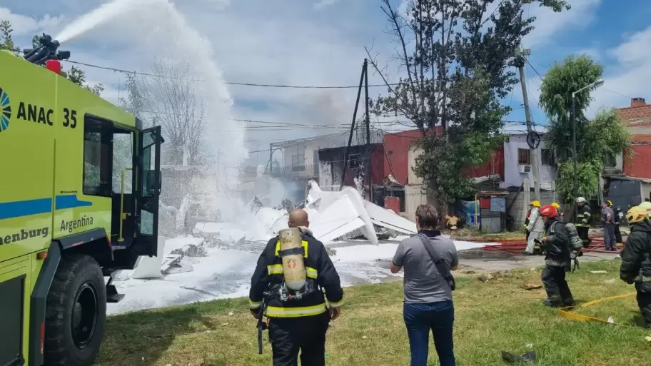 Bomberos pudieron aplacar las llamas