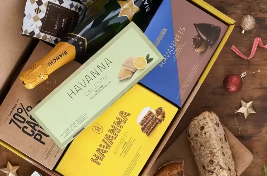 Havanna sorprendi con su nueva caja navidea