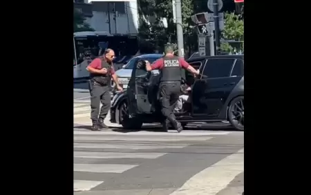 Impactante: un conductor atropell a dos policas en Villa Urquiza y se dio a la fuga