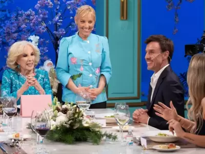 Mirtha cruz a Roberto Garca Moritn y l la trat de "operadora"