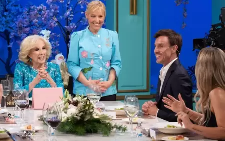 Mirtha cruz a Roberto Garca Moritn y l la trat de "operadora"