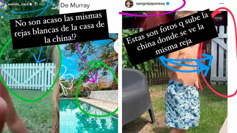 Las pruebas que muestra que Icardi pas el fin de semana con sus hijas en la casa de la China Surez