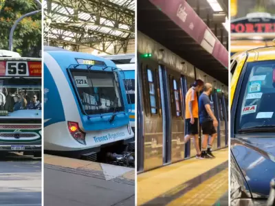 Los subtes, trenes, colectivos y taxis funcionarn con cronograma especial este martes 24 y mircoles 25 de diciembre.