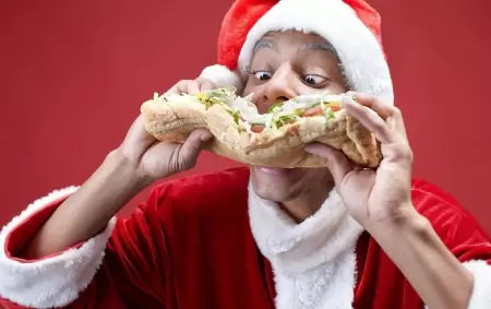 Consejos para estar y sentirse bien despus de comer en Navidad