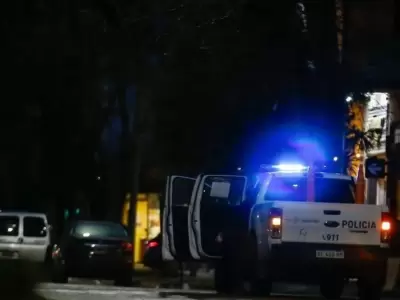 La Polica Bonaerense operando en las noches de Mar del Plata.