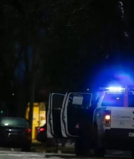 La Polica Bonaerense operando en las noches de Mar del Plata.