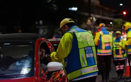 Refuerzan controles de alcoholemia y seguridad vial en toda la Ciudad