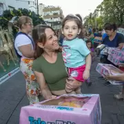 Pap Noel lleg a La Matanza: "La entrega de juguetes es una hermosa tradicin de amor y solidaridad"