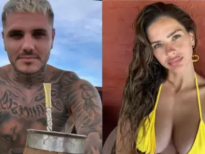 Icardi y La China ya no se esconden