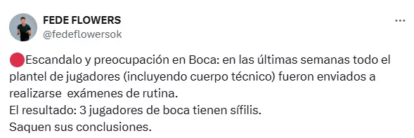 El tuit que estall la bomba