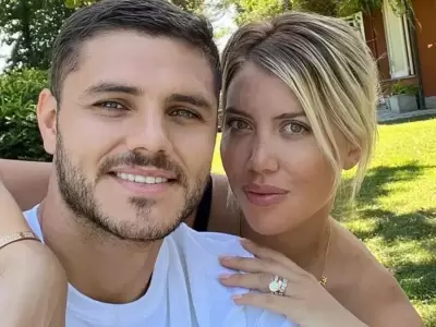 Mauro Icardi y Wanda Nara