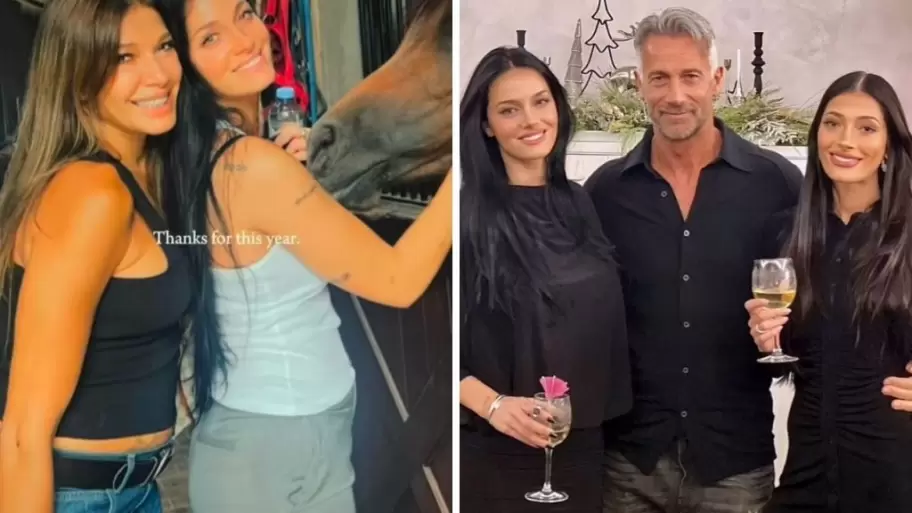 Las imgenes que levantan sospechas de que Oriana Sabatini est embarazada