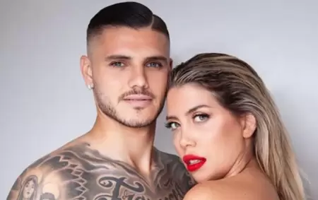 Mauro Icardi y Wanda Nara