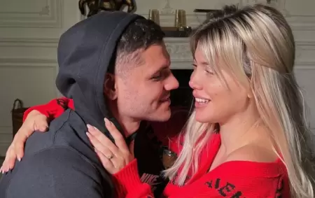 Mauro Icardi y Wanda Nara