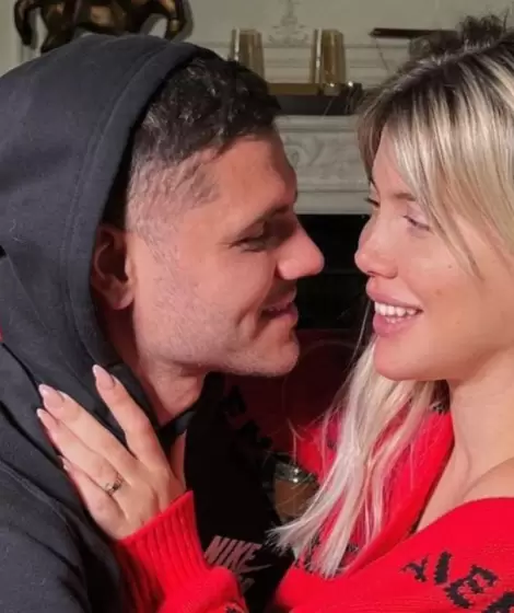 Mauro Icardi y Wanda Nara