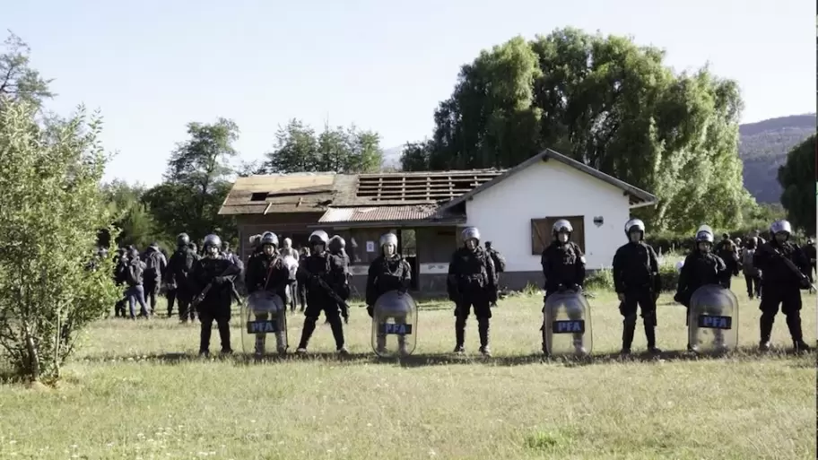 Desalojan a la comunidad mapuche "Lof Paillako"