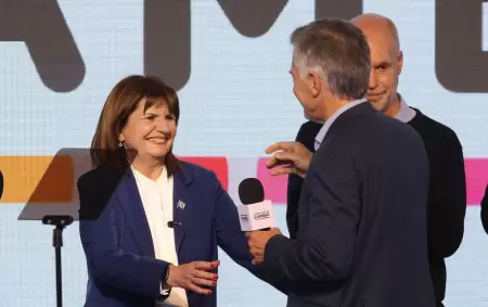 Patricia Bullrich y Mauricio Macri