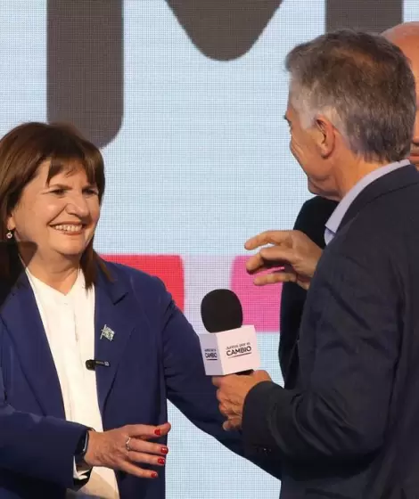 Patricia Bullrich y Mauricio Macri