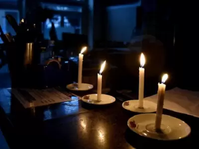 Los cortes de luz llegaron de la mano con la tormenta