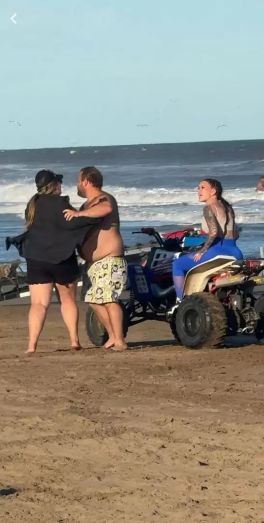 La influencer Pars de Sena tras haber atropellado a un nio de ocho aos en los mdanos de Pinamar y en una discusin tensa con la madre del menor.