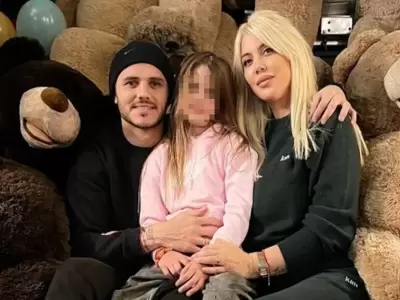 Mauro Icardi, Franchesca y Wanda Nara