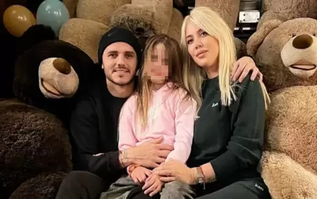 Mauro Icardi, Franchesca y Wanda Nara