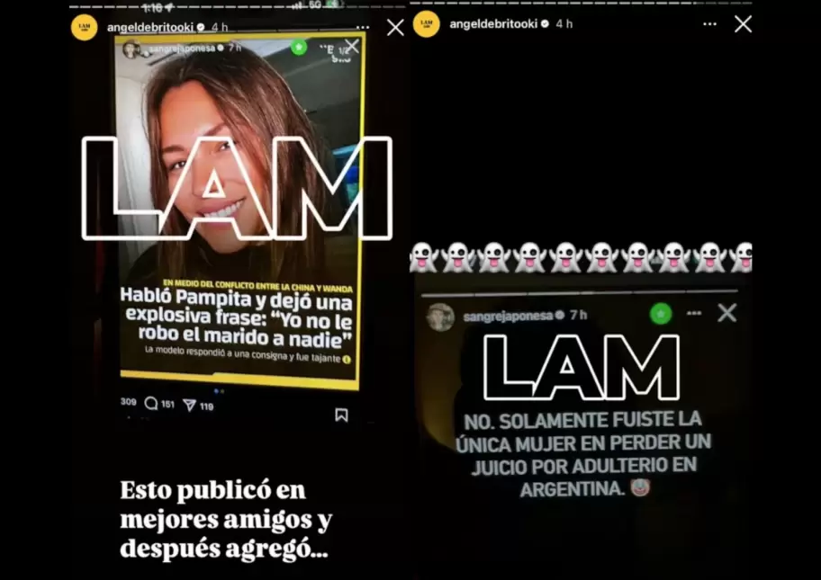 La China Surez intent humillar a Pampita