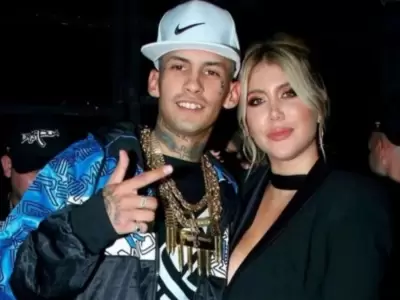 L-Gante y Wanda Nara