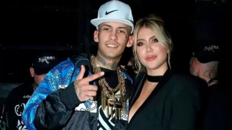 L-Gante y Wanda Nara