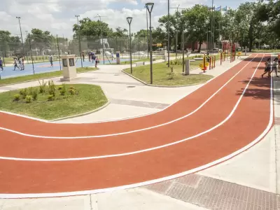 Plazas renovadas en La Matanza