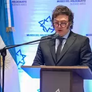 Javier Milei defendi a Elon Musk en el acto por el Da del Holocausto: "Ojo con los que revolean acusaciones de nazi"