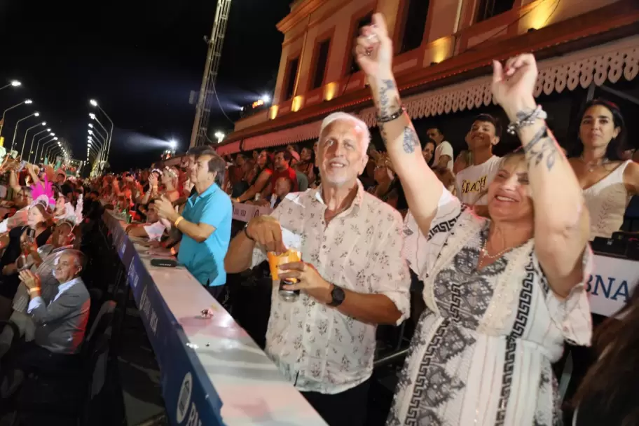 Andrs Nara y Claudia Valenzuela a pura baile en Gualeguaych