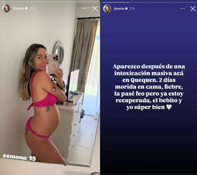 Jimena Barn dio explicaciones por estar unos idas inactiva en redes sociales