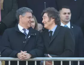 Jorge Macri y Javier Milei