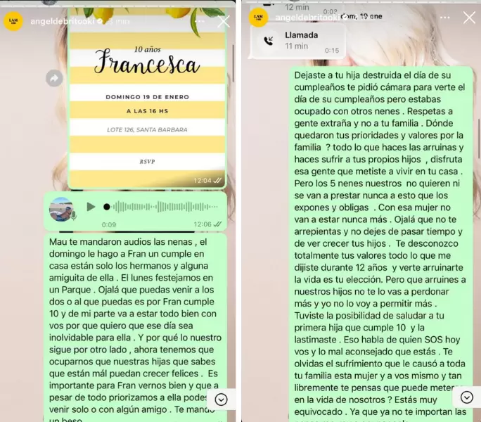 De una intencin de hacer las pases a un mensaje de decepcin: estos fueron los textos de Wanda Nara a Mauro Icardi