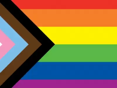 Bandera del orgullo LGBTIQ+