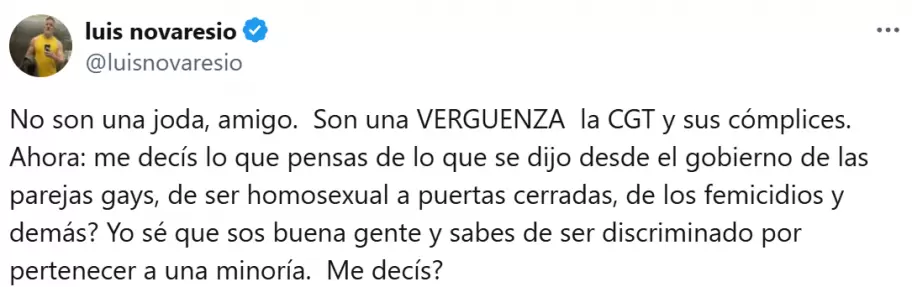 Luis Novaresio le respondi a Jonatan Viale